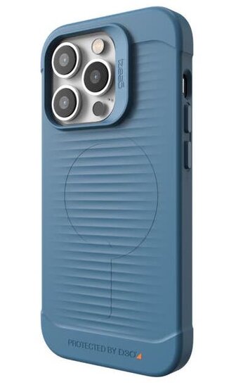 Gear4 Havana MagSafe iPhone 14 Pro hoesje blauw