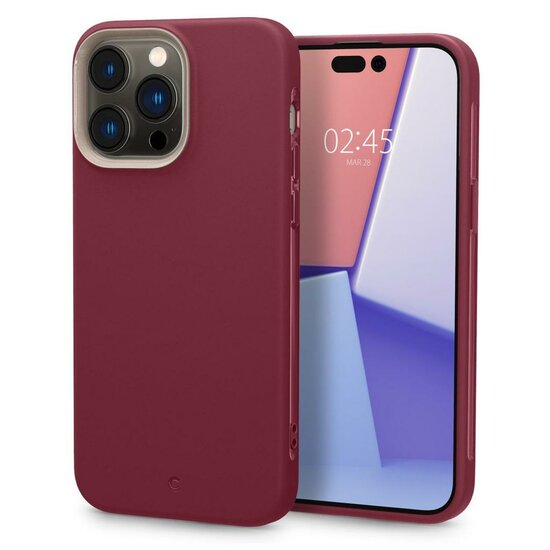 Spigen Cyrill MagSafe iPhone 14 Pro hoesje rood