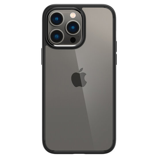 Spigen Crystal Hybrid iPhone 14 Pro Max hoesje zwart