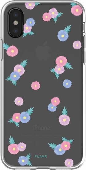 FLAVR iPlate iPhone X hoesje Flowers