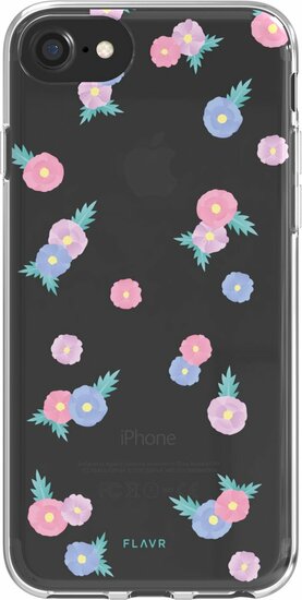 FLAVR iPlate iPhone SE 2022 / 2020 / 8 hoesje Flowers