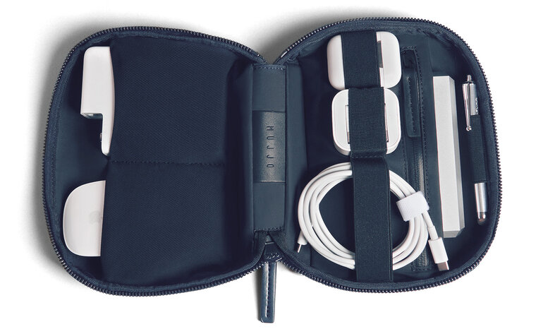 Mujjo Tech Kit organizer blauw