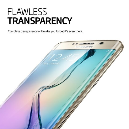 Spigen Crystal Galaxy S6 Edge screenprotector