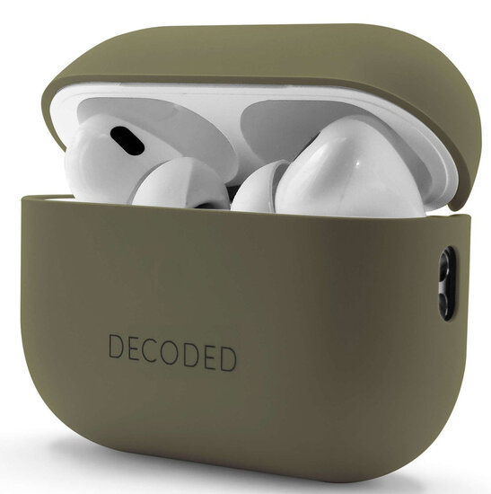 Decoded siliconen AirPods Pro 2 hoesje groen