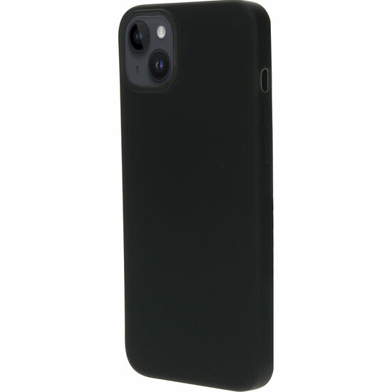 Mobiparts Silicone iPhone 14 Plus hoesje zwart