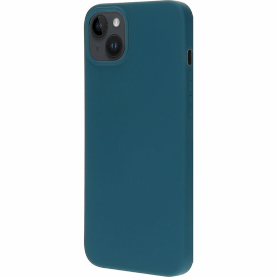 Mobiparts Silicone iPhone 14 Plus hoesje blauw