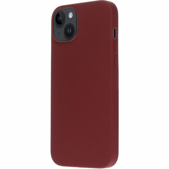 Mobiparts Silicone iPhone 14 Plus hoesje plum