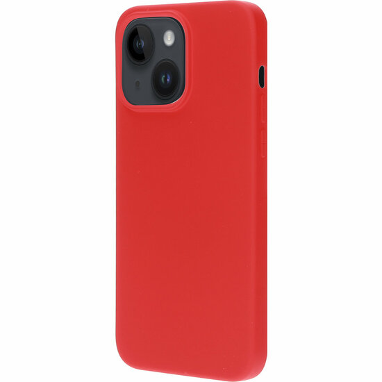 Mobiparts Silicone iPhone 14 Plus hoesje rood