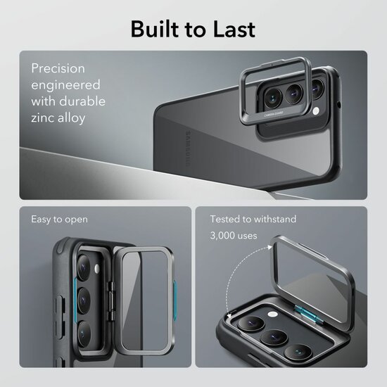 ESR Classic Kickstand Galaxy S23 hoesje doorzichtig