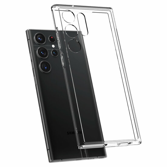 Spigen Ultra Hybrid Galaxy S23 Ultra hoesje transparant