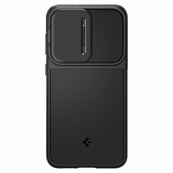 Spigen Optik Armor Galaxy S23 hoesje zwart