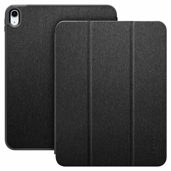 Spigen Urban Fit iPad 2022 10,9 inch hoesje zwart