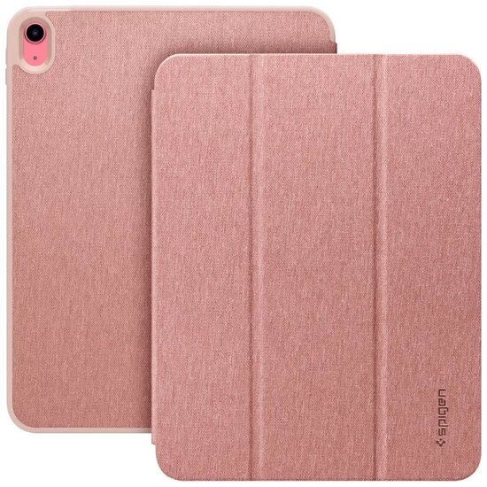 Spigen Urban Fit iPad 2022 10,9 inch hoesje rose