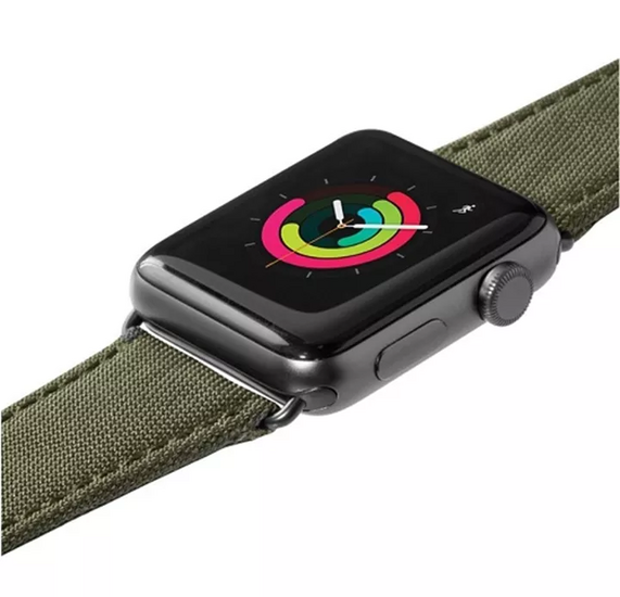 LAUT Technical Apple Watch 45 / 44 mm bandje Groen