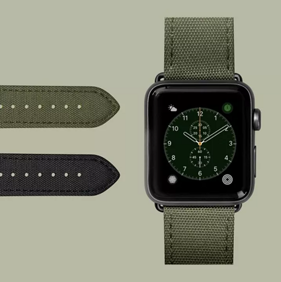LAUT Technical Apple Watch 41 / 40 mm bandje Groen