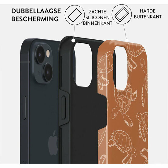 Burga Tough iPhone 14 hoesje Earth Shell