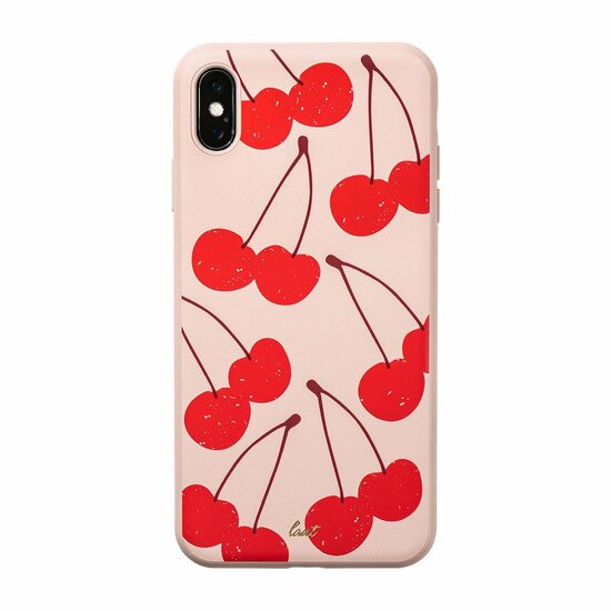 LAUT Tutti Frutti iPhone XS hoesje Kers