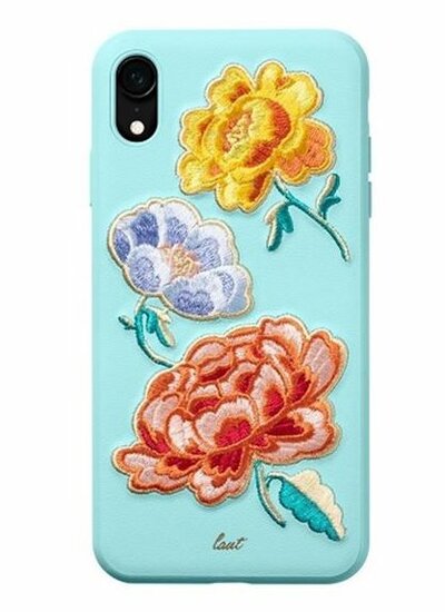 LAUT Spring iPhone XR hoesje Blauw 