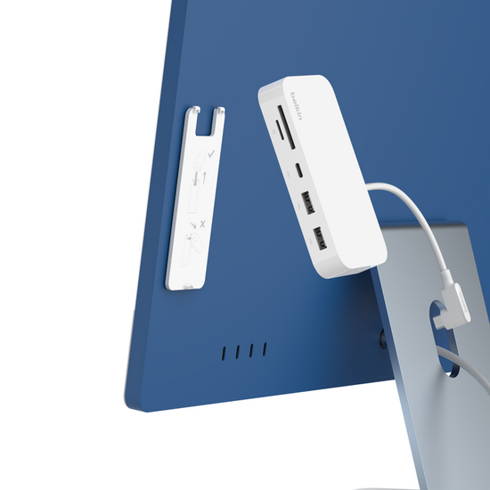 Belkin Connect 6 poort iMac USB-C hub wit