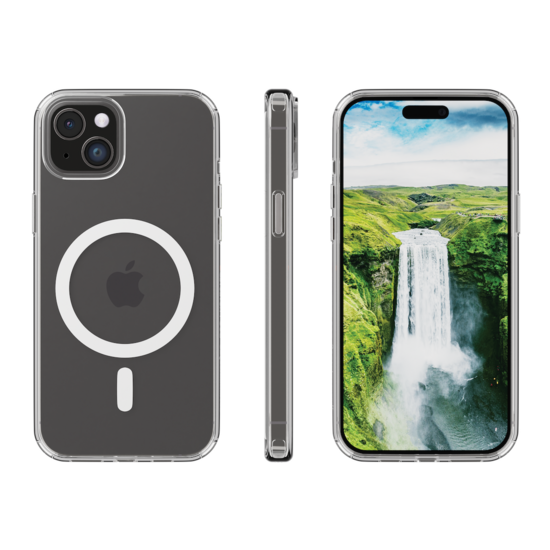 dbramante1928 Iceland Ultra D3O MagSafe iPhone 15 Plus hoesje doorzichtig