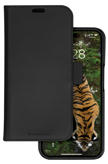 dbramante1928 Lynge iPhone 15 Pro Max 2 in 1 wallet hoesje zwart