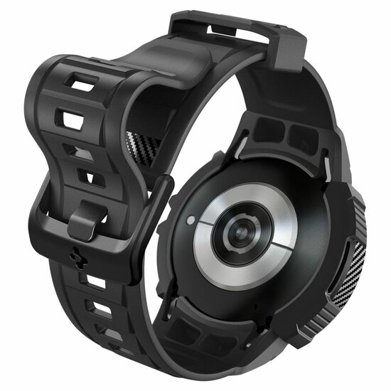 Spigen Rugged Armor Pro Galaxy Watch 6 40 mm hoes + bandje Zwart
