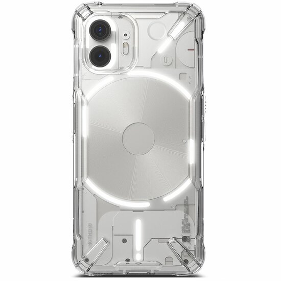 Ringke Fusion X Nothing Phone 2 hoesje transparant 