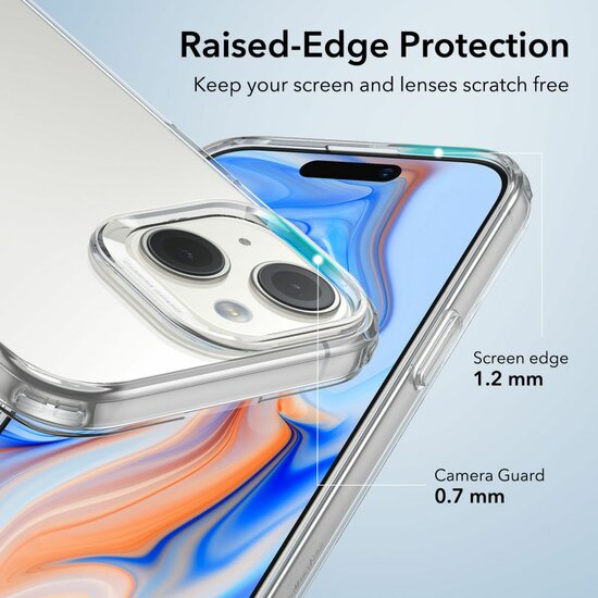 ESR Project Zero iPhone 15 hoesje doorzichtig