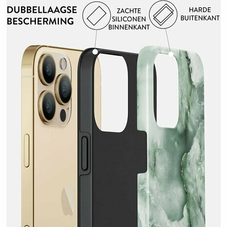 Burga Tough iPhone 15 Pro Max hoesje pistachio cheesecake