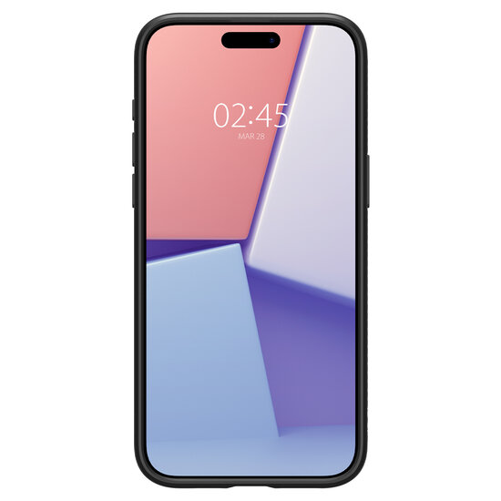 Spigen Liquid Air iPhone 15 Pro hoesje zwart