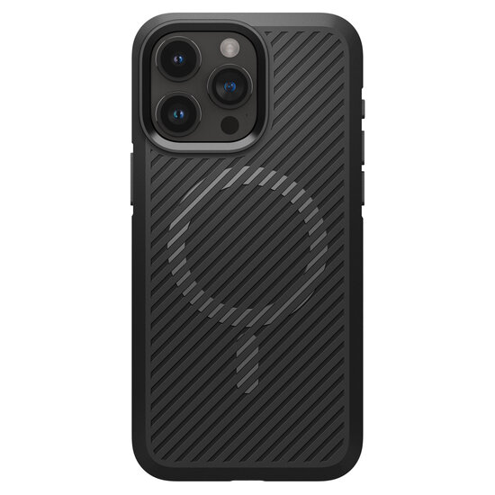 Spigen Core Armor MagSafe iPhone 15 Pro Max hoesje zwart