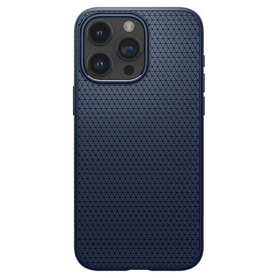 Spigen Liquid Air iPhone 15 Pro Max hoesje blauw