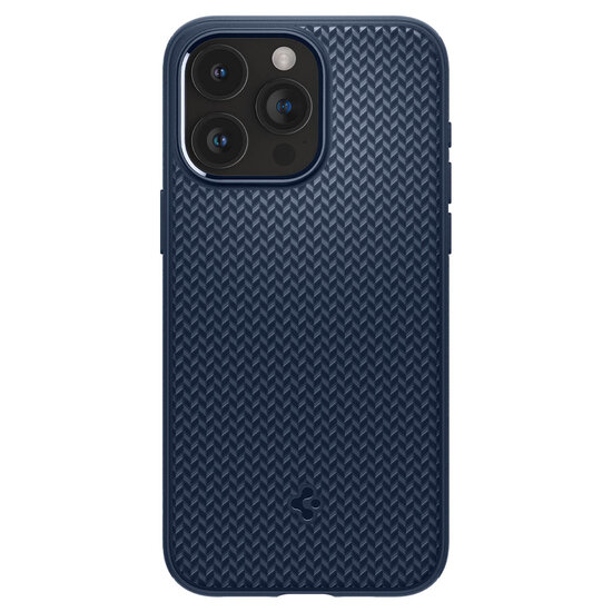 Spigen Mag Armor MagSafe iPhone 15 Pro Max hoesje navy