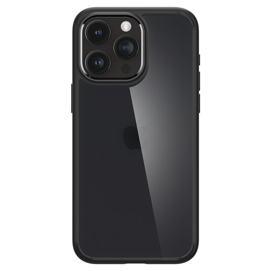 Spigen Ultra Hybrid iPhone 15 Pro Max hoesje frost zwart
