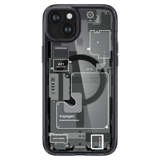 Spigen Ultra Hybrid MagSafe iPhone 15 hoesje zero
