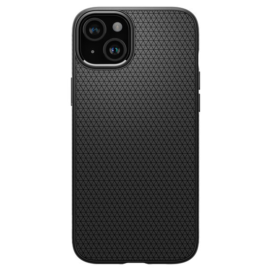 Spigen Liquid Air iPhone 15 Plus hoesje zwart