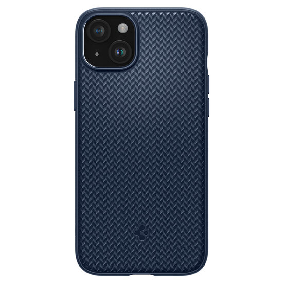 Spigen Mag Armor MagSafe iPhone 15 Plus hoesje navy