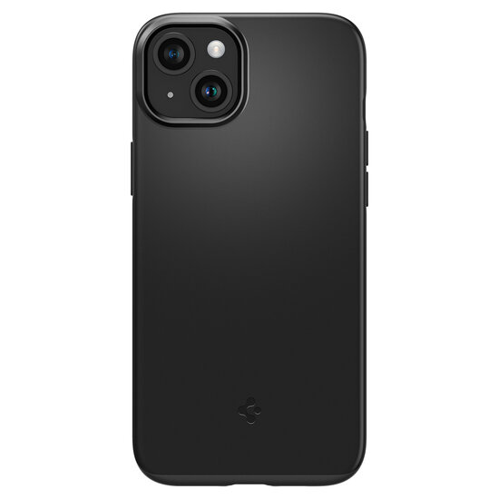 Spigen Thin Fit iPhone 15 Plus hoesje zwart