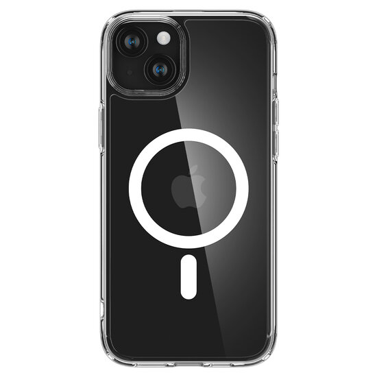 Spigen Ultra Hybrid MagSafe iPhone 15 Plus hoesje transparant