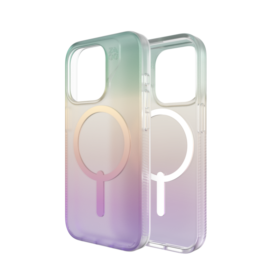 ZAGG Milan Snap MagSafe iPhone 15 Pro Max hoesje Iridescent