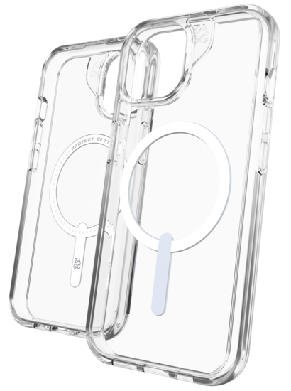 ZAGG Crystal Palace&nbsp;MagSafe iPhone 15 hoesje transparant