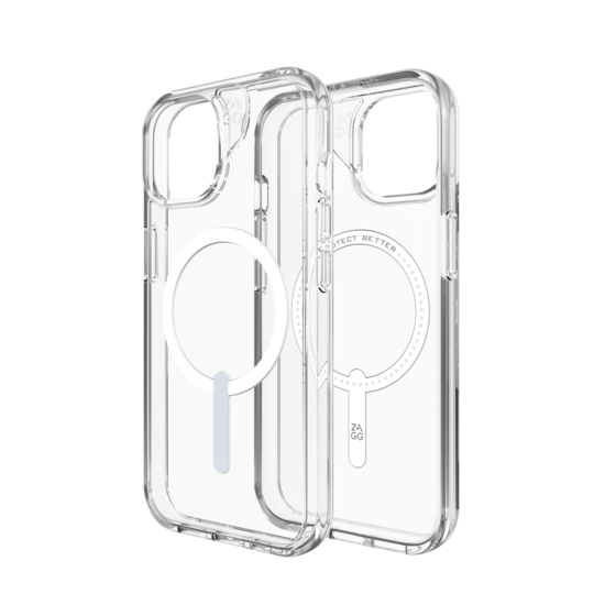 ZAGG Crystal Palace&nbsp;MagSafe iPhone 15 hoesje transparant