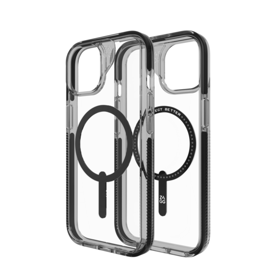 ZAGG Santa Cruz MagSafe iPhone 15 hoesje zwart