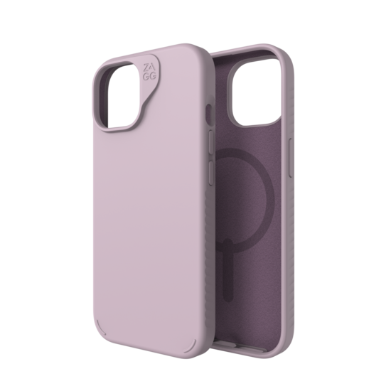 ZAGG Manhattan Snap MagSafe iPhone 15 hoesje lavender