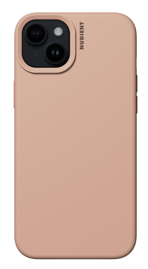 Nudient Base Case iPhone 15 Plus hoesje peach