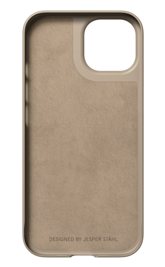 Nudient Thin MagSafe Case iPhone 15 hoesje beige