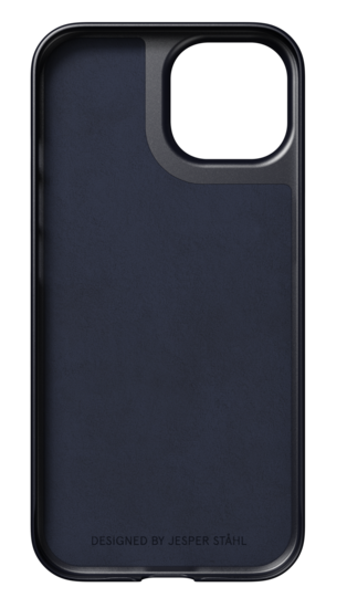 Nudient Thin MagSafe Case iPhone 15 hoesje navy