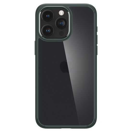 Spigen Ultra Hybrid iPhone 15 Pro hoesje frost groen