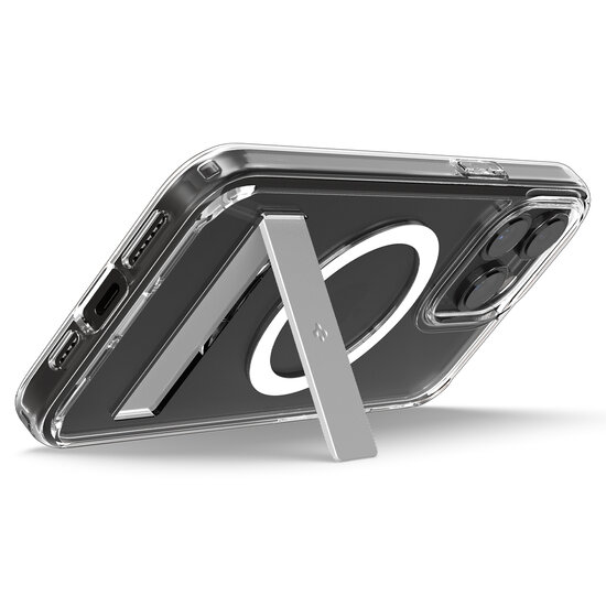 Spigen Ultra Hybrid S MagSafe iPhone 15 Pro hoesje transparant
