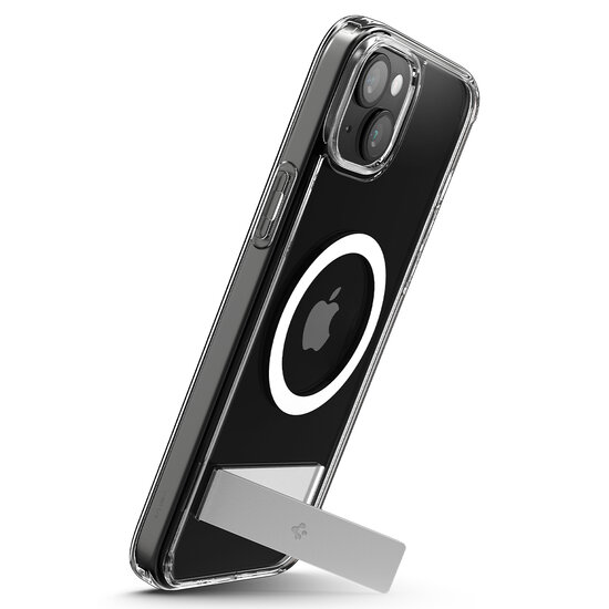 Spigen Ultra Hybrid S MagSafe iPhone 15 hoesje transparant